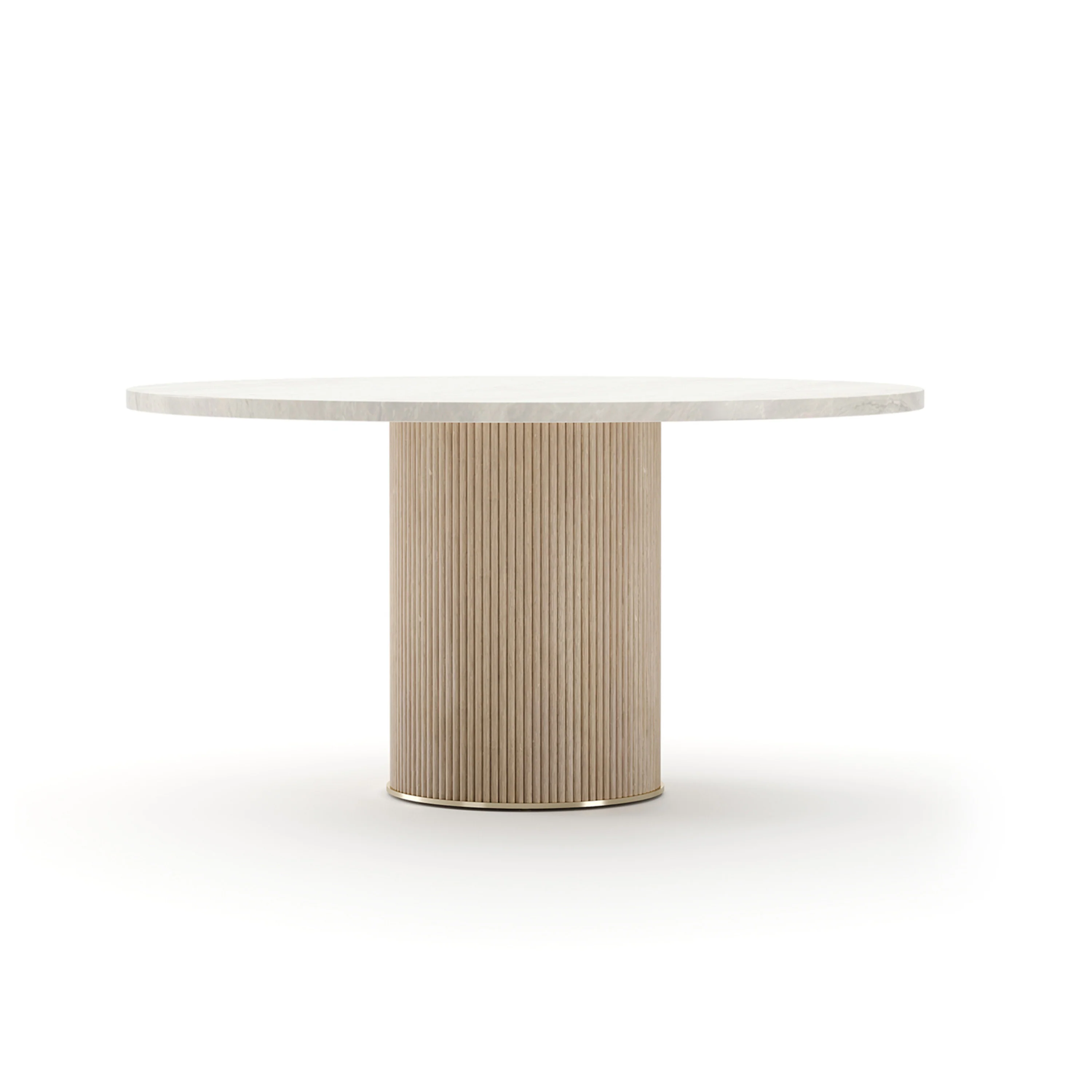 Rhythm Oak Pedestal Base